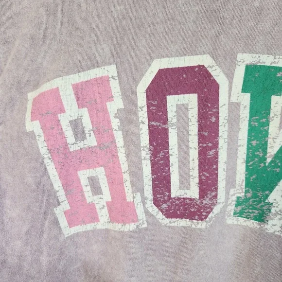 Altard State Howdy Graphic Tee SM/Med Purple Mineral Wash Western Oversized - Picture 4 of 9